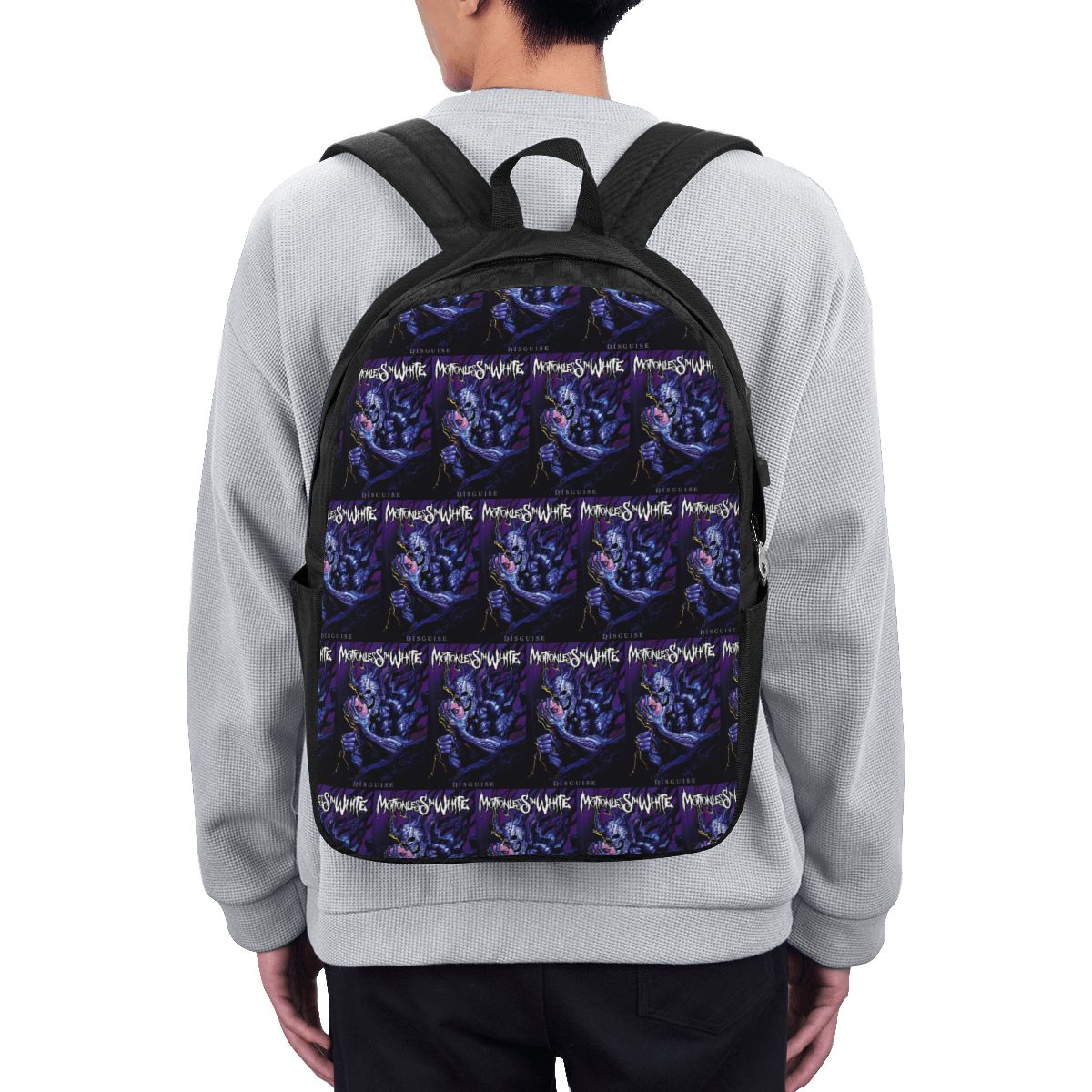 Women Bags For Travel - Tas Ransel Putih Motionless In White,