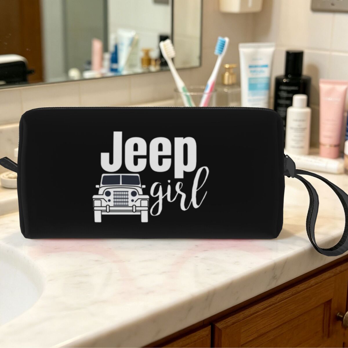 Women'S Jeep Bags - Tas Rias Jeep Girl, Organizer Kosmetik,