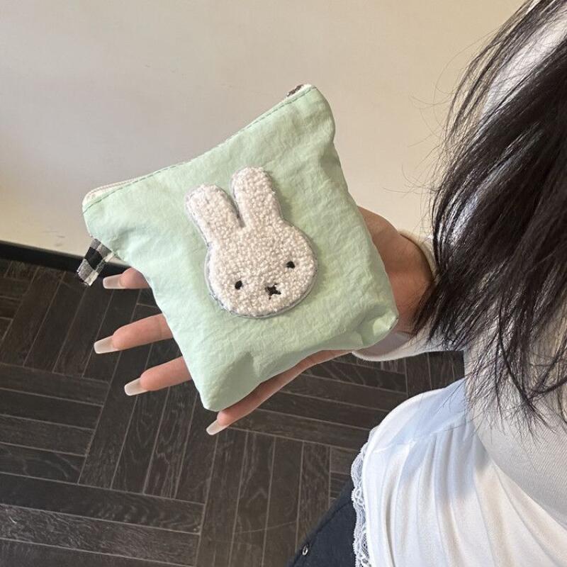 Women Bags Medium Size - Tas Makeup Miffy Baru dengan Ritsleting,