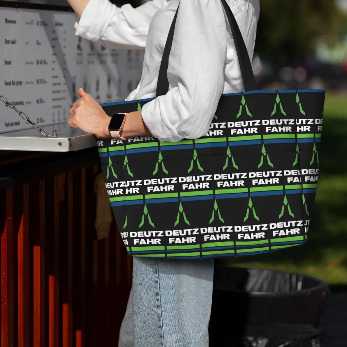 Women'S Best Bags For Travel - Tas Tote Pantai Esensial Logo Deutz