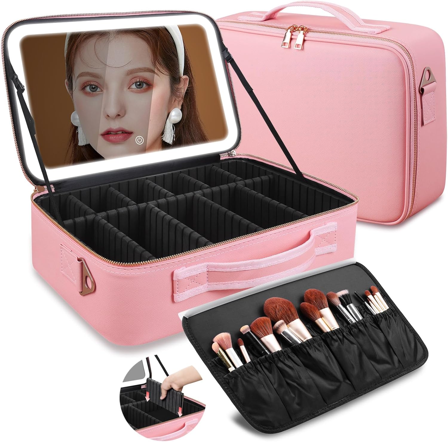 Women Bags Medium Size - Tas Makeup Kapasitas Besar 15''X11'' dengan