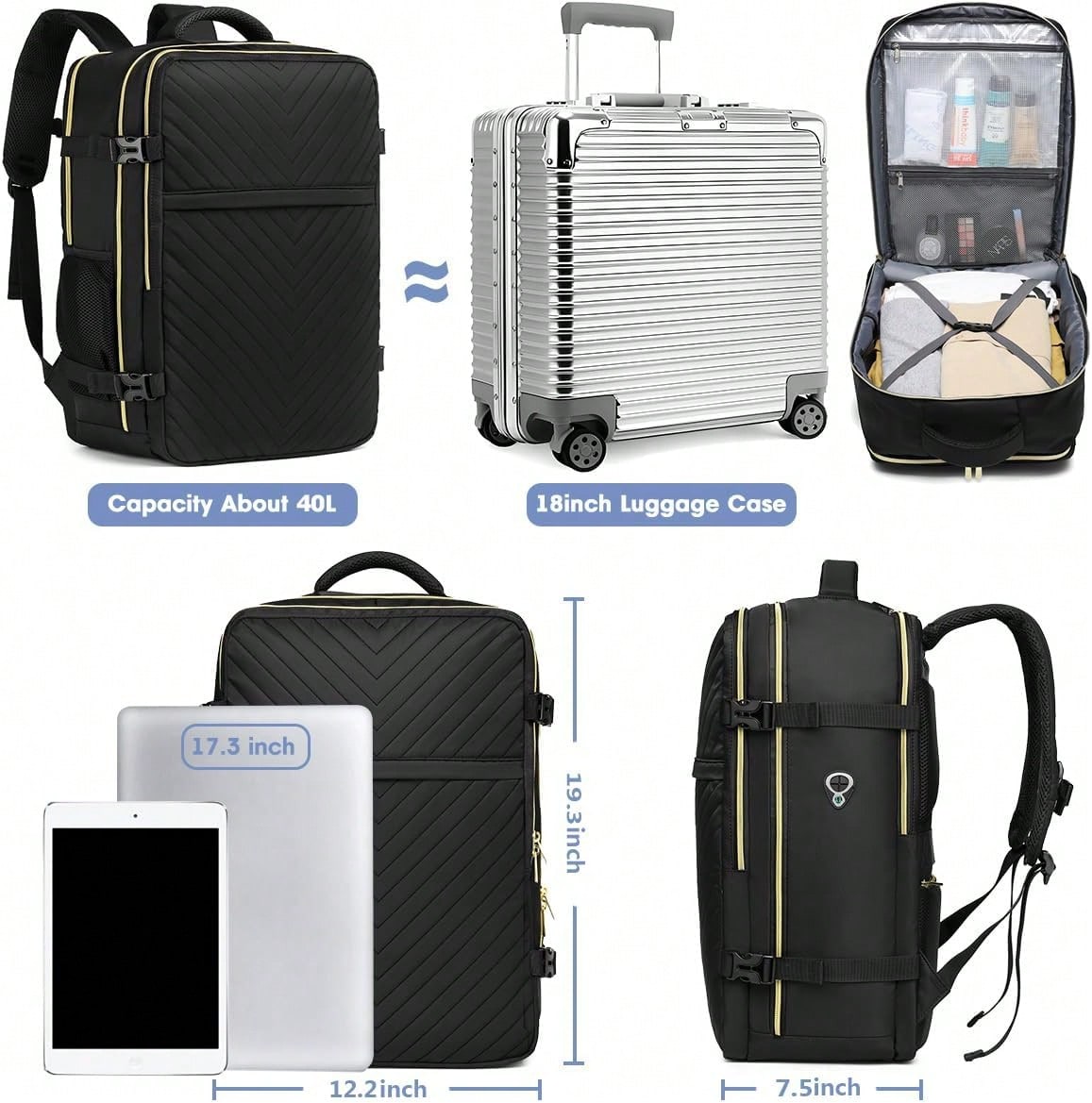 Ransel Perjalanan Besar - Tas  - Women Bags Waterproof ulasan dan harga