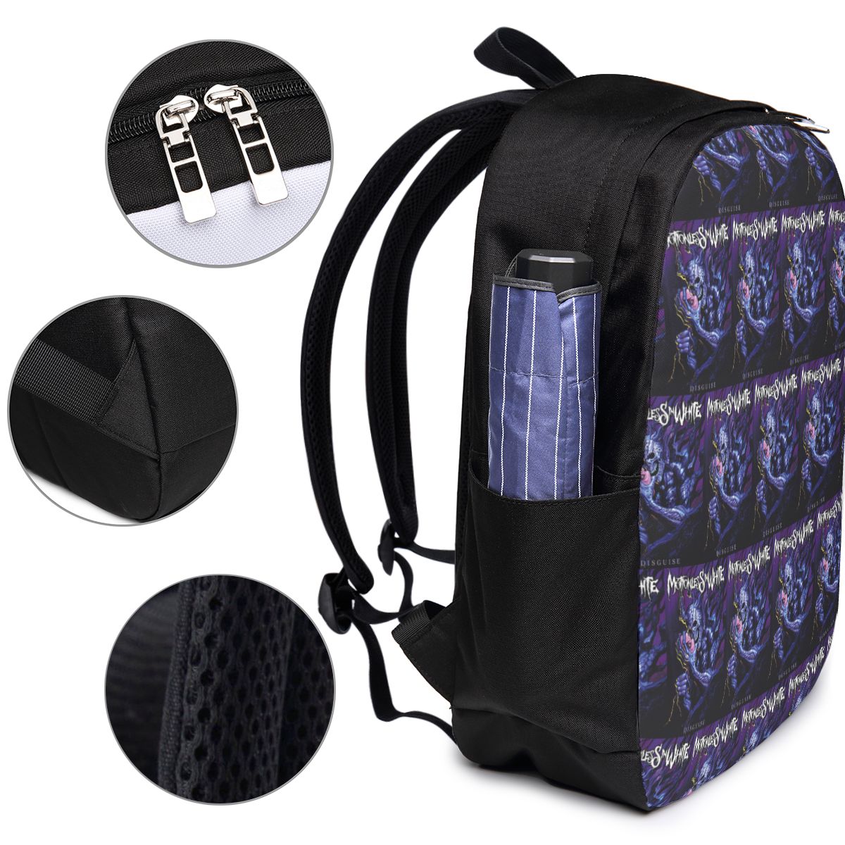 Tas Ransel Putih Motionless In - Women Bags For Travel ulasan dan harga