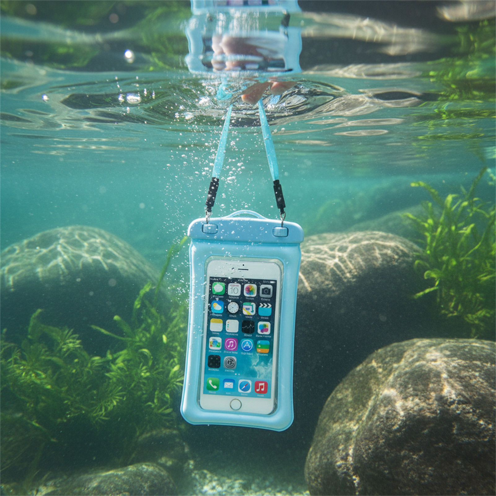Tas Ponsel Tahan Air Biru Hita - Women Bags Waterproof ulasan dan harga