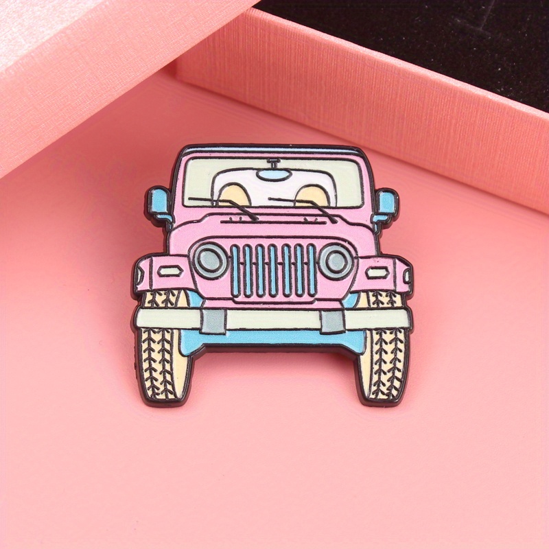 Pin Enamel Kartun Jeep Merah M - Women'S Jeep Bags ulasan dan harga