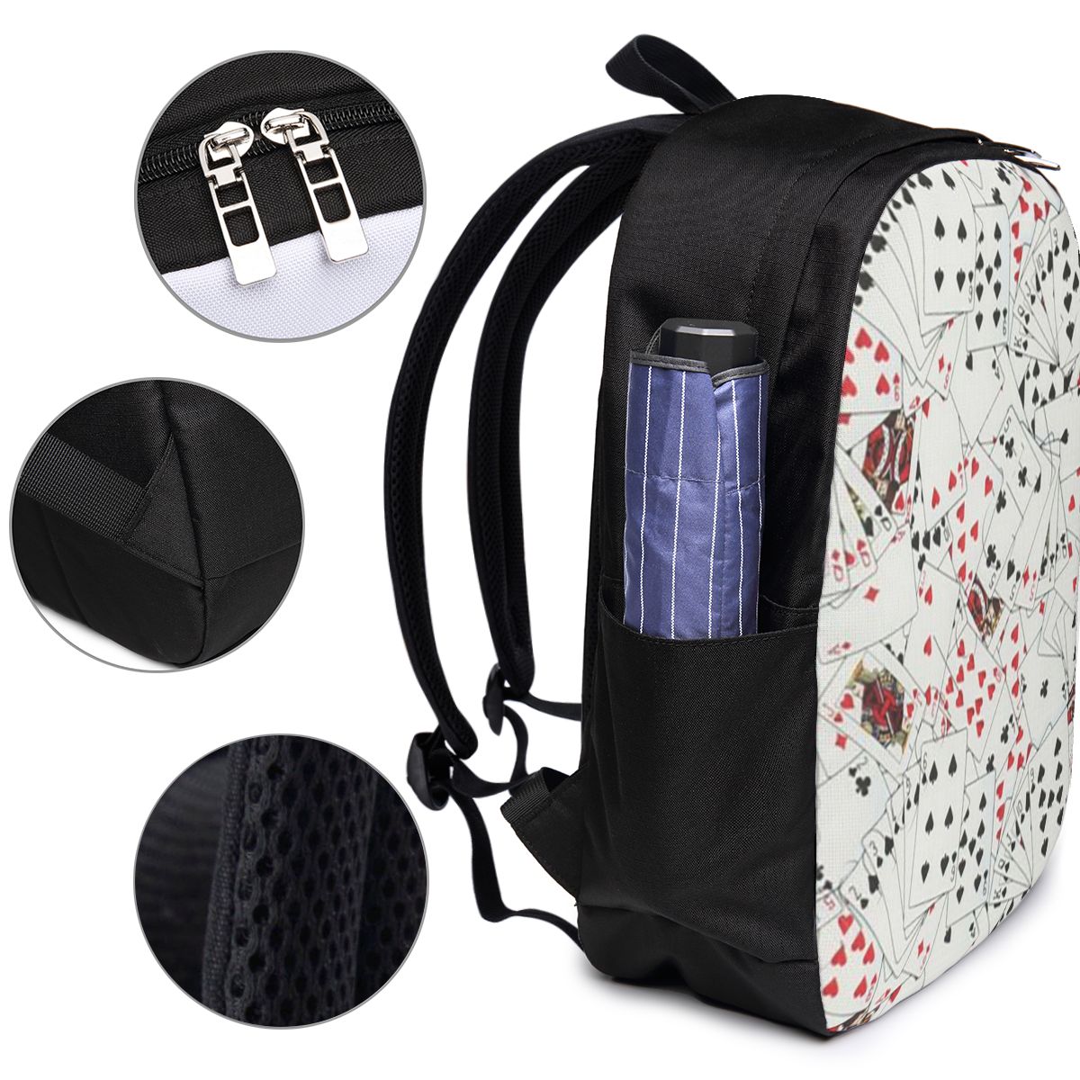 Tas Ransel Motif Kartu Poker,  - Women Bags For Travel ulasan dan harga