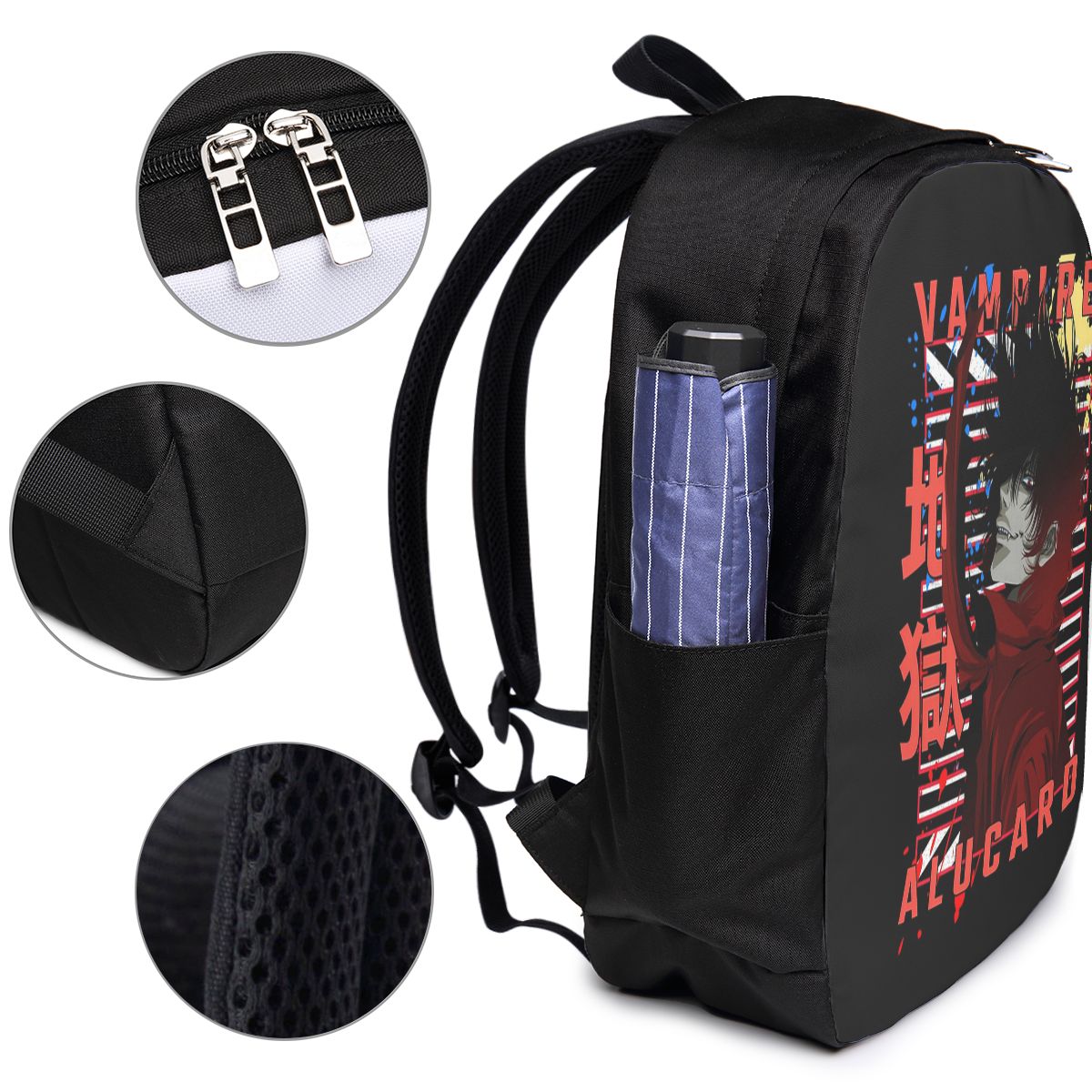 Alucard Hellsing Manga Backpac - Women Bags For Travel ulasan dan harga