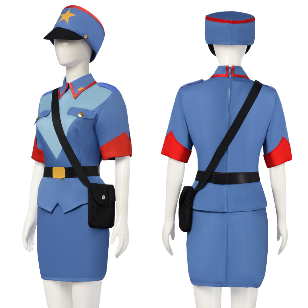 Kostum Cosplay Petugas Anime J - Women Bags Office ulasan dan harga
