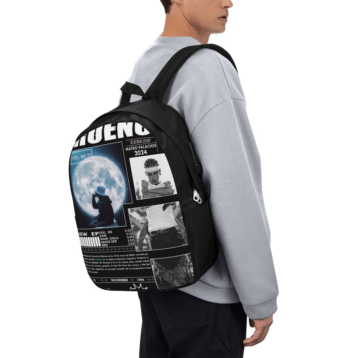 Tas Ransel Hip Hop Rapper True - Women Bags For Travel ulasan dan harga