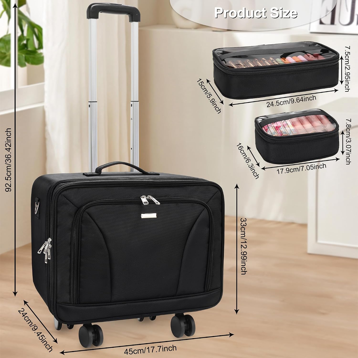 Koper Rias Perjalanan Beroda U - Women Bags For Travel ulasan dan harga