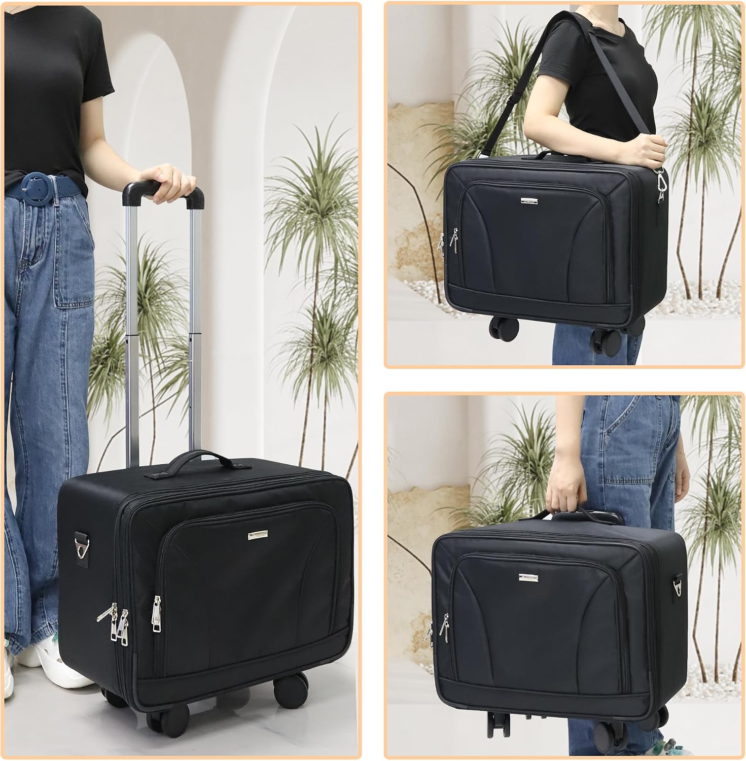 Koper Rias Perjalanan Beroda U - Women Bags For Travel ulasan dan harga