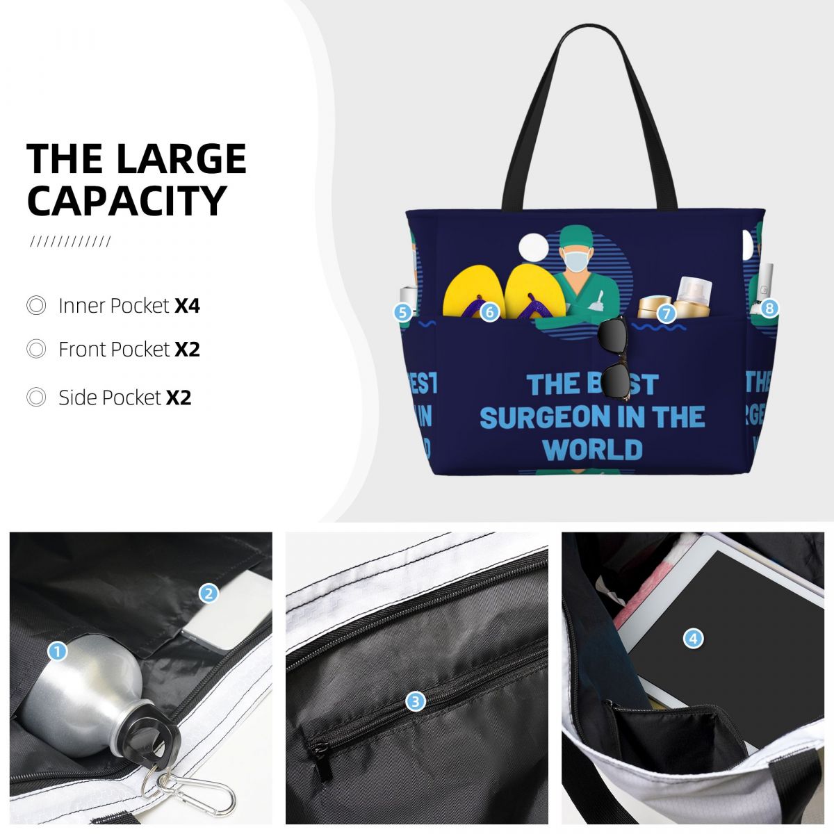 Tas Tote Pantai Terbaik di Dun - Women'S Best Bags For Travel ulasan dan harga