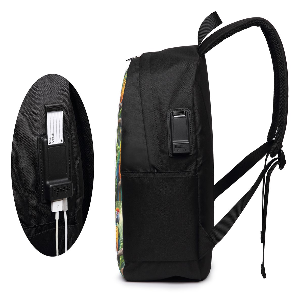 Tas Ransel Burung Beo Macaw Lu - Women Bags For Travel ulasan dan harga