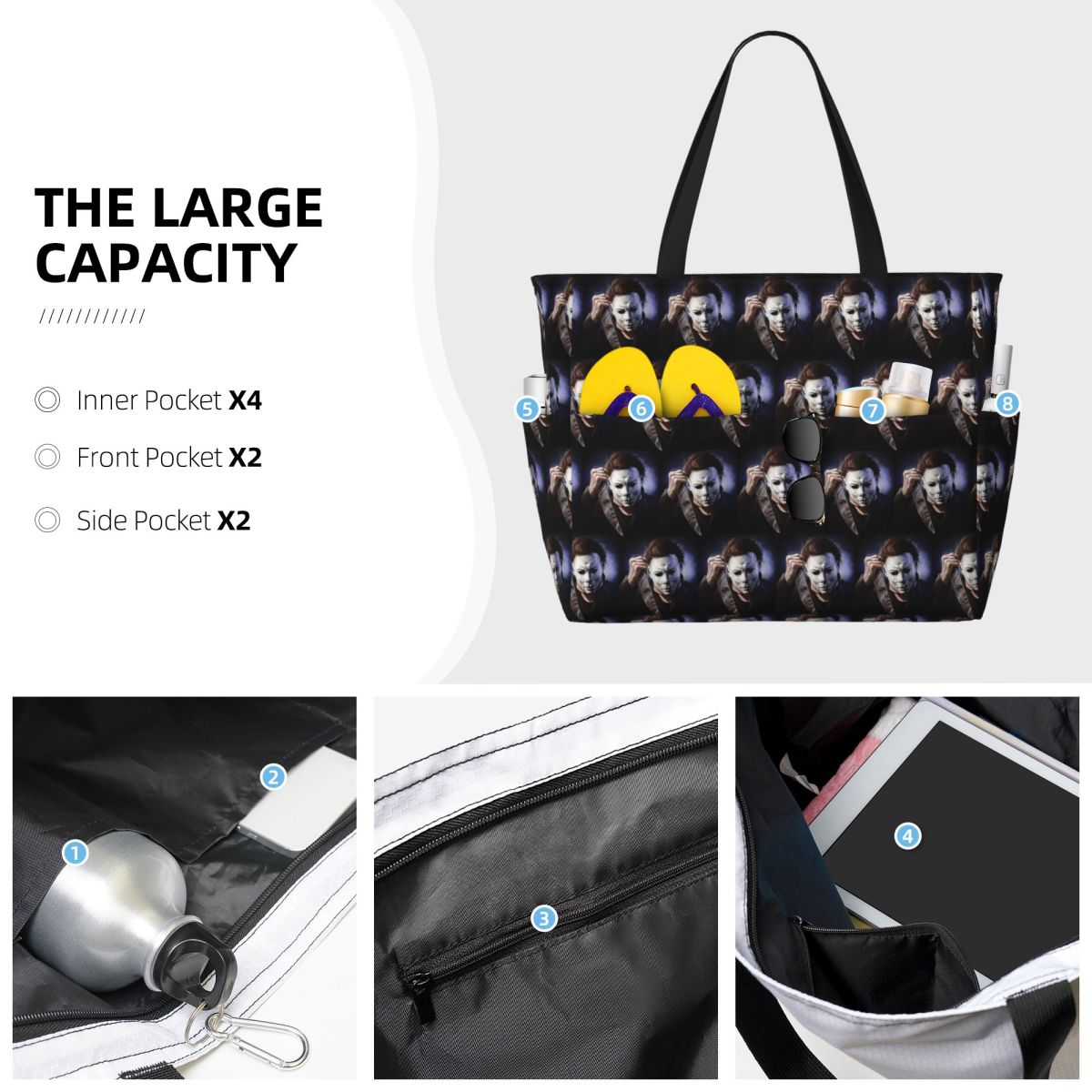 Tas Tote Pantai Michael Myers  - Women Bags Myer ulasan dan harga