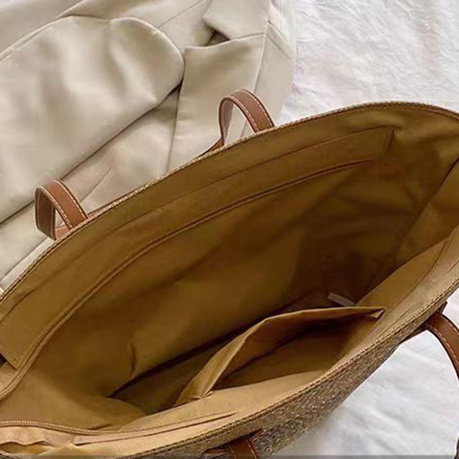 Tas Tote Jerami Boho Besar Bar - Women Bags Office ulasan dan harga
